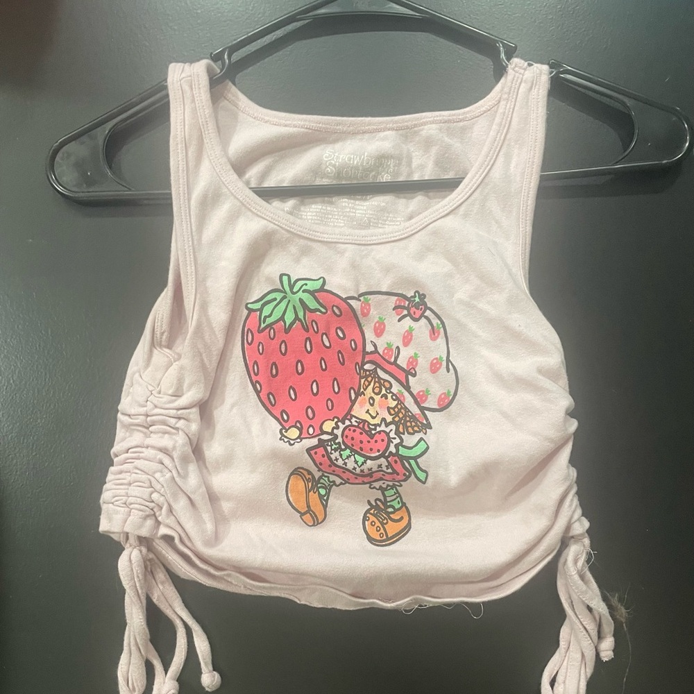 Pink crop Tank Top